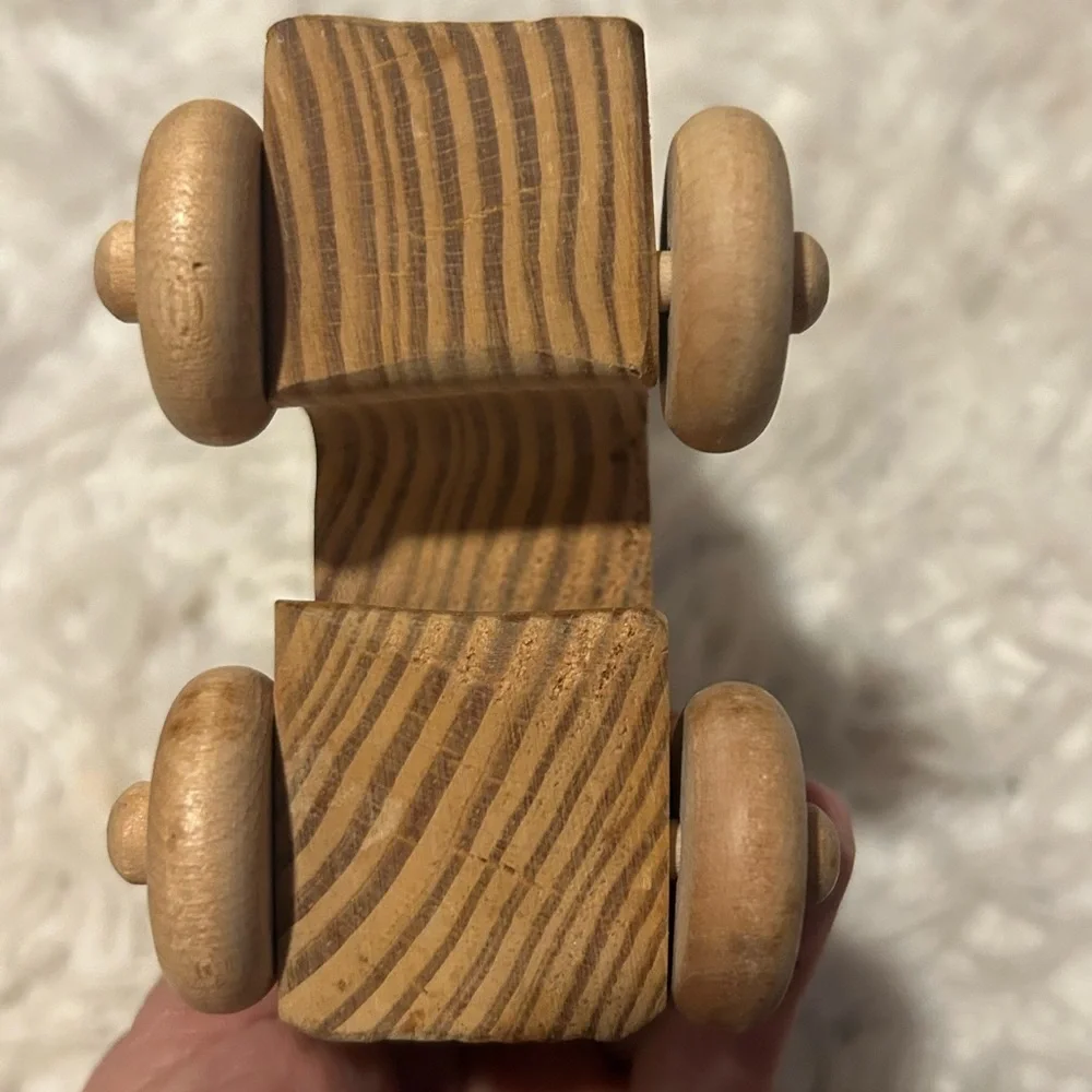 50%offw❤️ Lot Wooden Camel -car horse push toy raw wood Camel p02